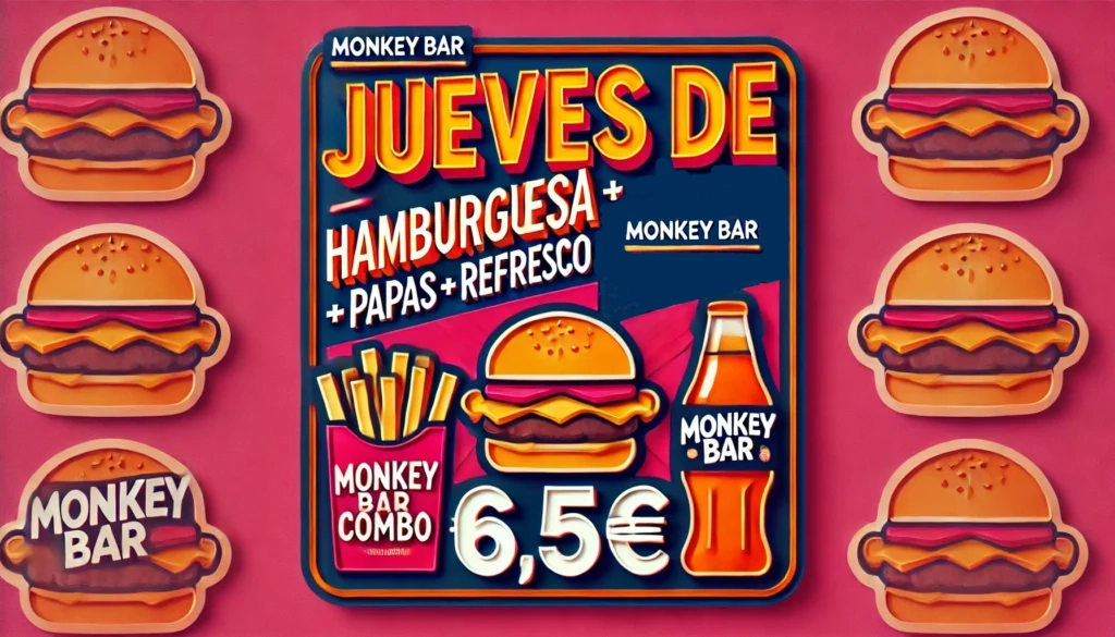 Oferta Hamburguesa en Tahiche